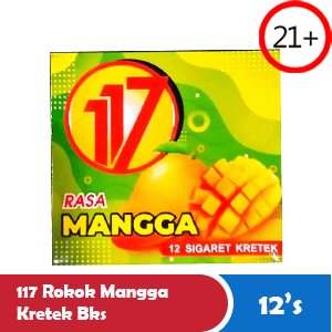 117 ROKOK KRETEK MANGGA BKS 12'S